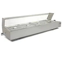 MONSTER SHOP Kukoo Edelstahl Gastro 4 GN Bain Marie