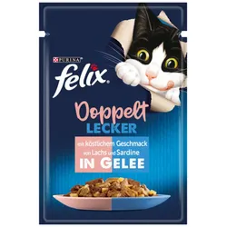 Felix Doppelt Lecker Lachs & Sardine 52x85 g