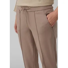 s.Oliver Jogpants aus elastischem Interlockjersey Braun 46