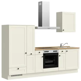 Nobilia Küchenzeile Cascada I 270 cm weiß