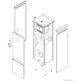 Bosch 8738212416 CS6800iAW 12M Energieeffizienzklasse C (A - G) 171l