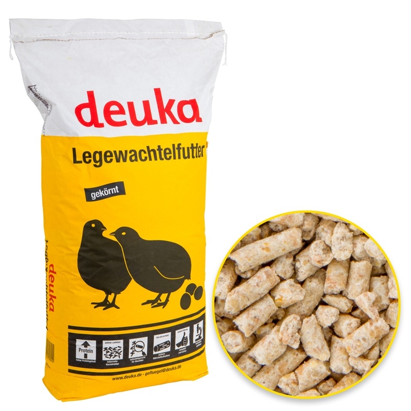 Deuka Legewachtelfutter gekörnt, 25kg