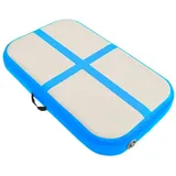 vidaXL Aufblasbare Gymnastikmatte mit Pumpe 60x100x20 cm PVC Blau