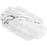 Kleine Wolke Nackenpolster Marble anthrazit, 32 x 22 cm