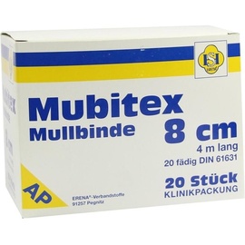 ERENA Verbandstoffe GmbH & Co. KG MUBITEX Mullbinden 8CM