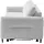 Home Affaire Schlafcouch Polyester 2-Sitzer Silber
