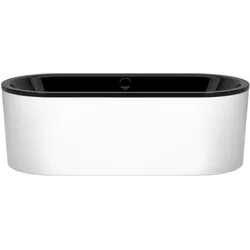 Kaldewei Badewanne „Classic Duo Oval“ freistehend oval 180 × 80 cm in schwarz