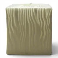 Würfelkerze White Bamboo - Swazi Candles