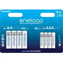 Panasonic Kombipack 4xAA 2000 mAh 4 St.
