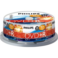 Philips DVD+R 4,7GB 16x 25er Spindel
