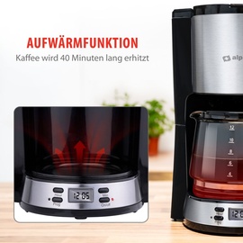 Alpina Coffee maker 230V SS 1000W, Filterkaffeemaschine