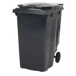 Saro 2 Rad Müllgroßbehälter 240 Liter -grau- Modell MGB240