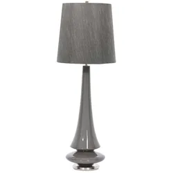 Tischlampe Spin 1 Licht - Grau