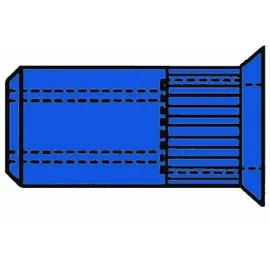 GESIPA Blindniettechnik GmbH Blindnietmuttern Stahl-gerändelt M 8 x 11 x 20,5
