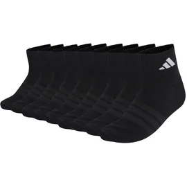 adidas Thin & Light Sportswear Sneakersocken 9er Pack Schwarz 37-39