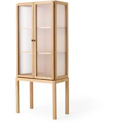 Audo - Curiosity Vitrine H 168 cm, Eiche natur