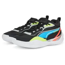Puma Playmaker Pro Basketballschuhe PUMA schwarz|grün 45 (UK 10.5)