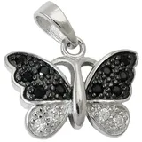 GALLAY Schmetterling Silber 925