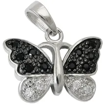 GALLAY Schmetterling Silber 925