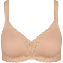 Triumph Modern Lace+Cotton BH ohne Bügel 10207539 neutral beige 100A