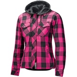 Held Lumberjack II Damen Motorrad Textiljacke schwarz-pink, - XS