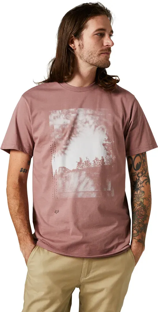 FOX Break Off Premium T-shirt, pink, S Voorman