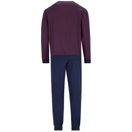 HAJO Pyjama in Weinrot | Gr.: 4XL