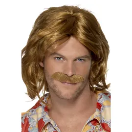 Smiffys 70er Super Trouper Perücke Herren Einheitsgröße