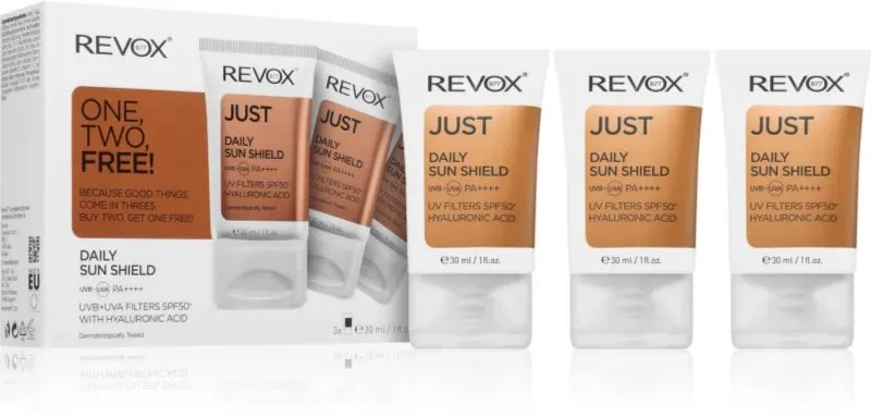 Revox B77 JUST Daily Sun Shield Schützende Gesichtscreme SPF 50+