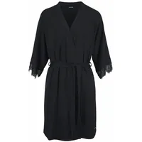 LASCANA Damen Kimono schwarz Gr.36/38