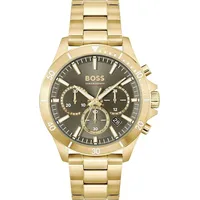 HUGO BOSS BOSS Troper 1514059 Analoge Uhr grün (OSFA),