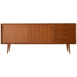 Tikamoon Buffet aus massivem Mahagoni Holz 200 Magda 50's