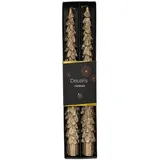 Kaemingk Spitzkerze 26 cm 2 St. gold