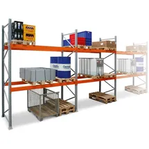 Proregal Palettenregal Stahl 2,5 x 2,9 m orange