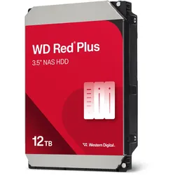 Western Digital WD Red Plus 12TB 256MB 3.5 Zoll SATA Interne NAS Festplatte CMR