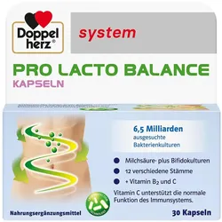Doppelherz Pro Lacto Balance system Kapseln