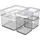 Rotho Vorratsdose transparent 26,0 x 21,0 x 15,5 cm 1 l 5-teiliges Set