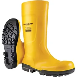 PVC Sicherheitsstiefel S5 "WORK IT" gelb - 35 - gelb