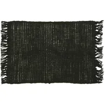ib laursen Tischschoner Jute schwarz 50 x 35 cm