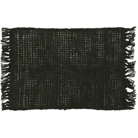 ib laursen Tischschoner Jute schwarz 50 x 35 cm