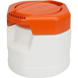 Kanister wasserdicht Kajak 5 L, orange|weiß, 5 LITER