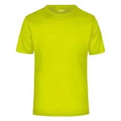 Herren Aktiv T-Shirt JN358, acid-gelb, Größe L - acid-gelb - L