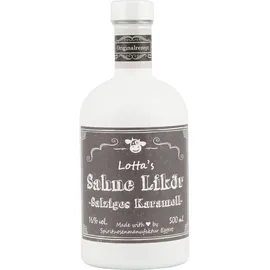 lottas eierlikör Sahne Likör Salziges Karamell 16% Vol. 0,5 l