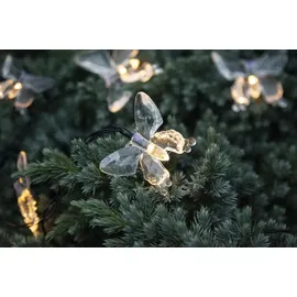 Star Trading Solar Lichterkette Papillon 15 ww LED - Transparent