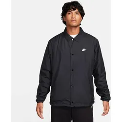 NIKE Herren Jacke M NK CLUB COACHES JKT, BLACK/WHITE, XXL