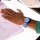 Flik Flak Airnimals 32 mm Gehäuse blau Silikonarmband blau