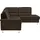 CALIZZA INTERIORS »Onyx L-Form«, Ottomane links oder rechts, wahlweise mit Bettfunktion, Breite 257 cm
