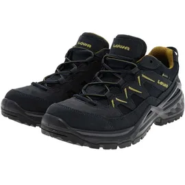 Lowa Sirkos Evo GTX Lo Herren stahlblau/senf 46,5