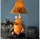 happy lamps - LED Kinder-Schreibtischlampe MOUSE LED/5,4W/230V Maus - Braun/Orange