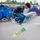 Donic Schildkröt Kicker 31 Skateboard Blau/Gelb